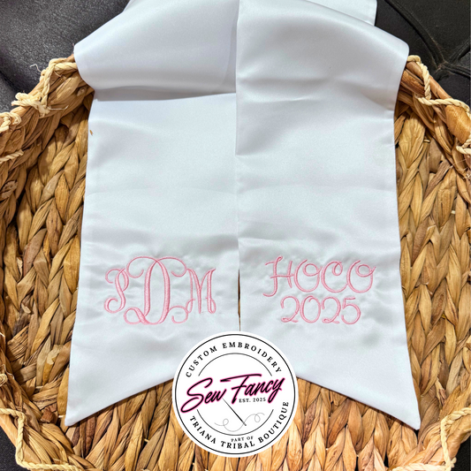 Bouquet Sash