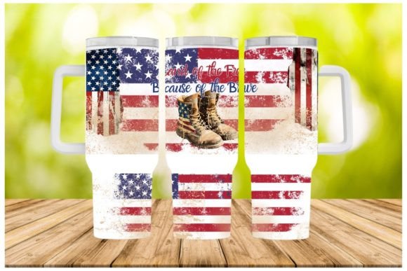 Because of the Brave 40oz Tumbler