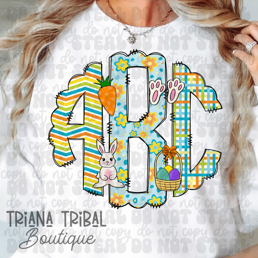 Easter Initials TShirt