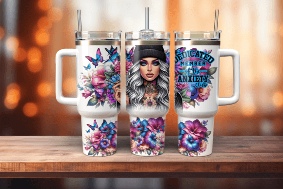 Anxiety Club 40oz Tumbler