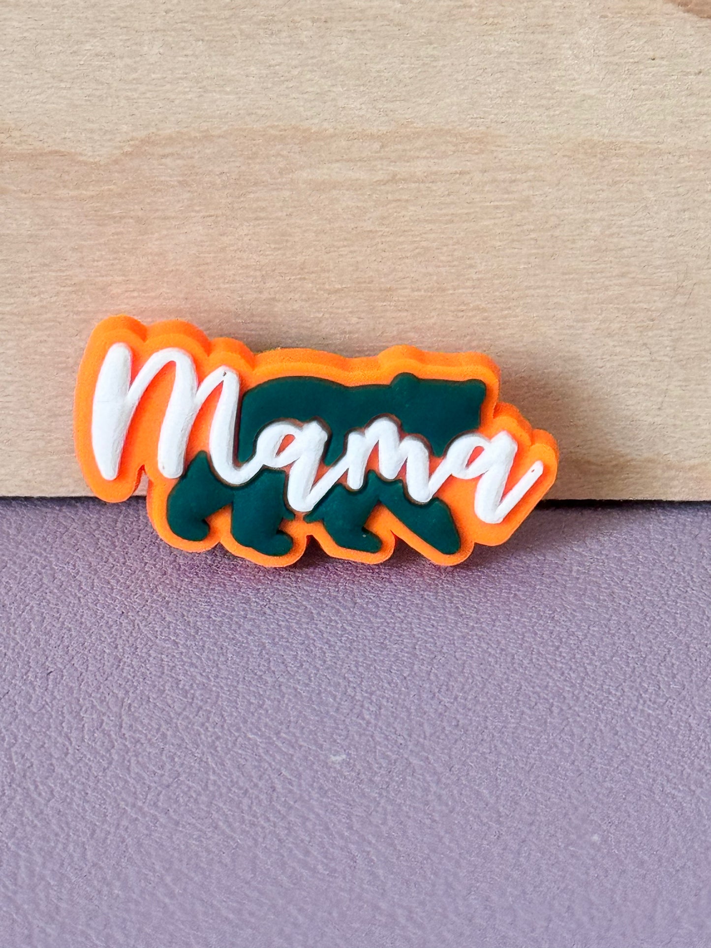 Orange Mama Bear