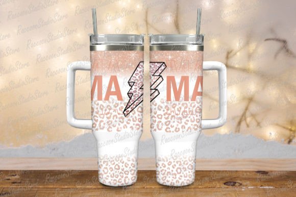 Pink Mama Bolt 40oz Tumbler