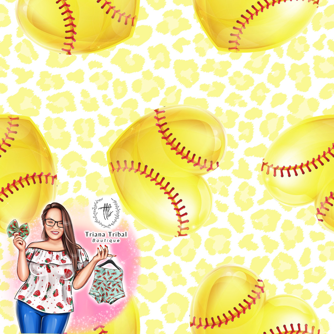 Softball Leopard