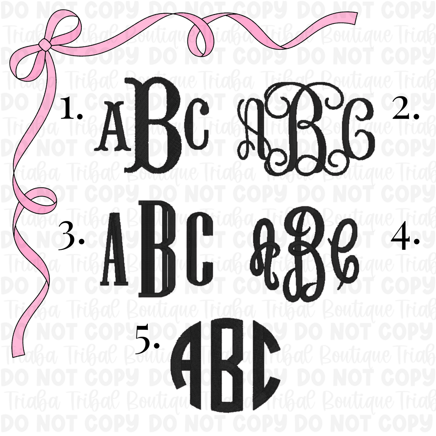 Bouquet Sash