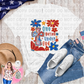 Floral One Nation Under God TShirt