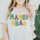 Mardi Gras Feaux Patch TShirt