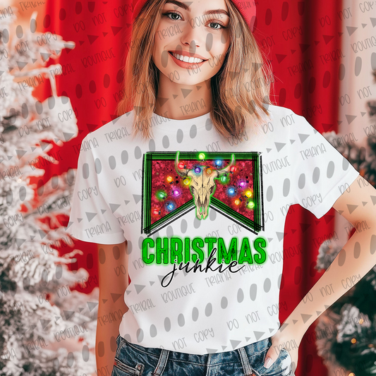Christmas Junkie TShirt
