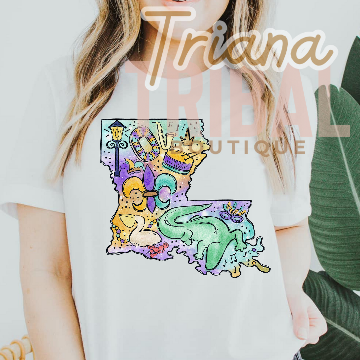 Louisiana Watercolors TShirt