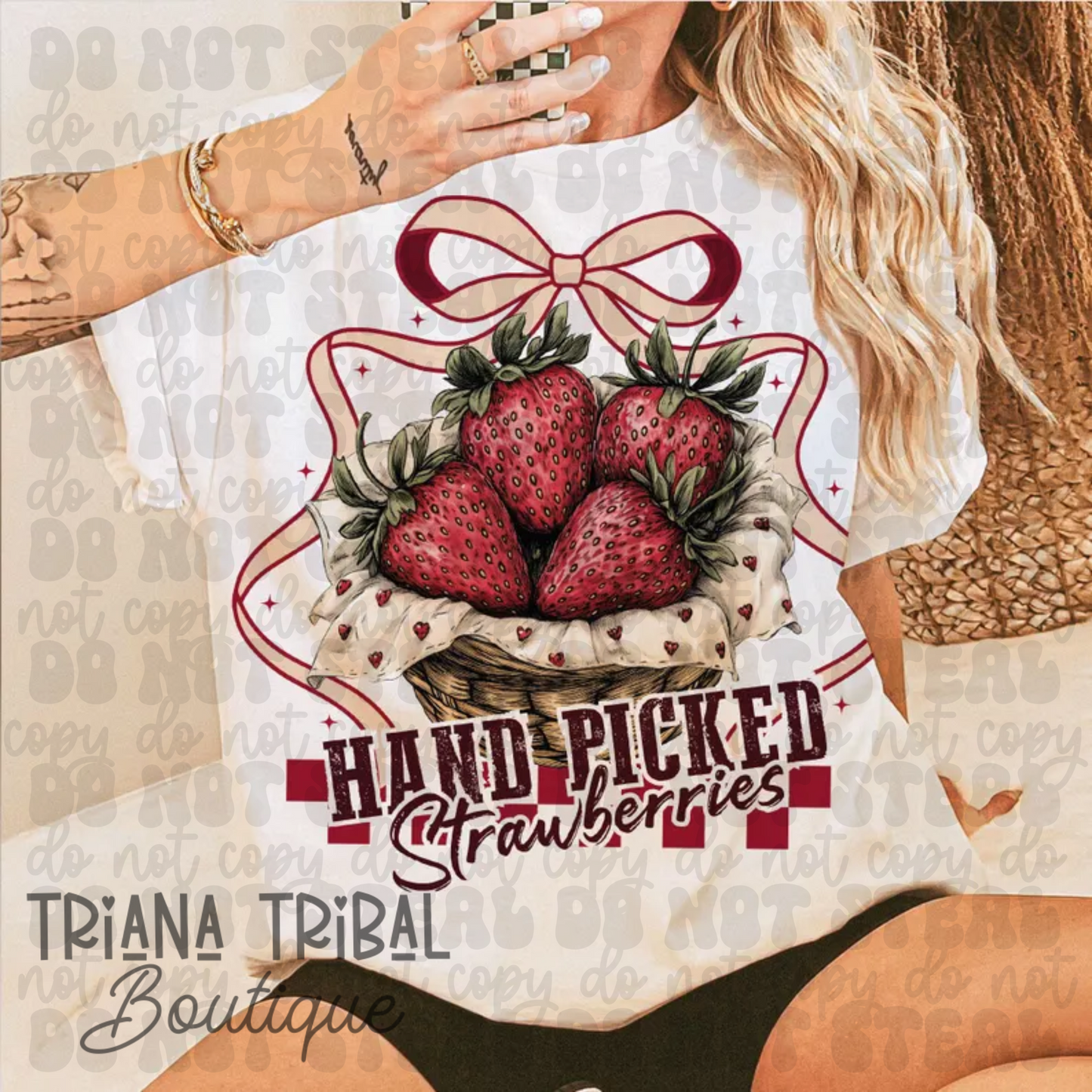 Hand Picked Strawberries TShirt