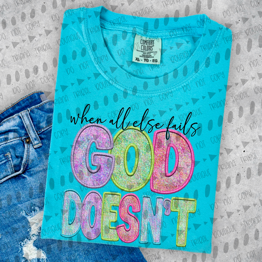 God Doesn't TShirt