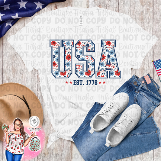 USA Est 1776 TShirt
