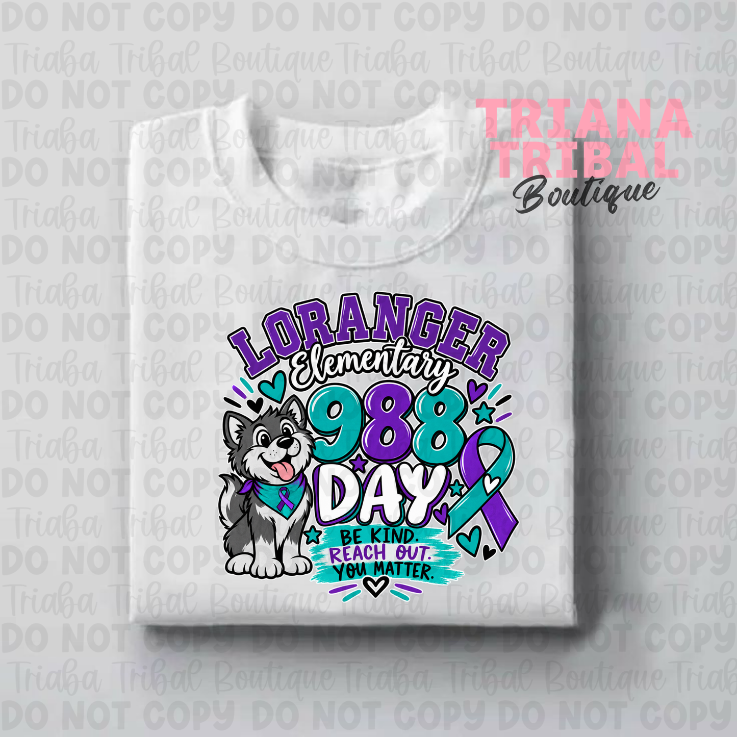 Loranger - 988 Day w/School