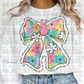 Peep Floral Bow TShirt