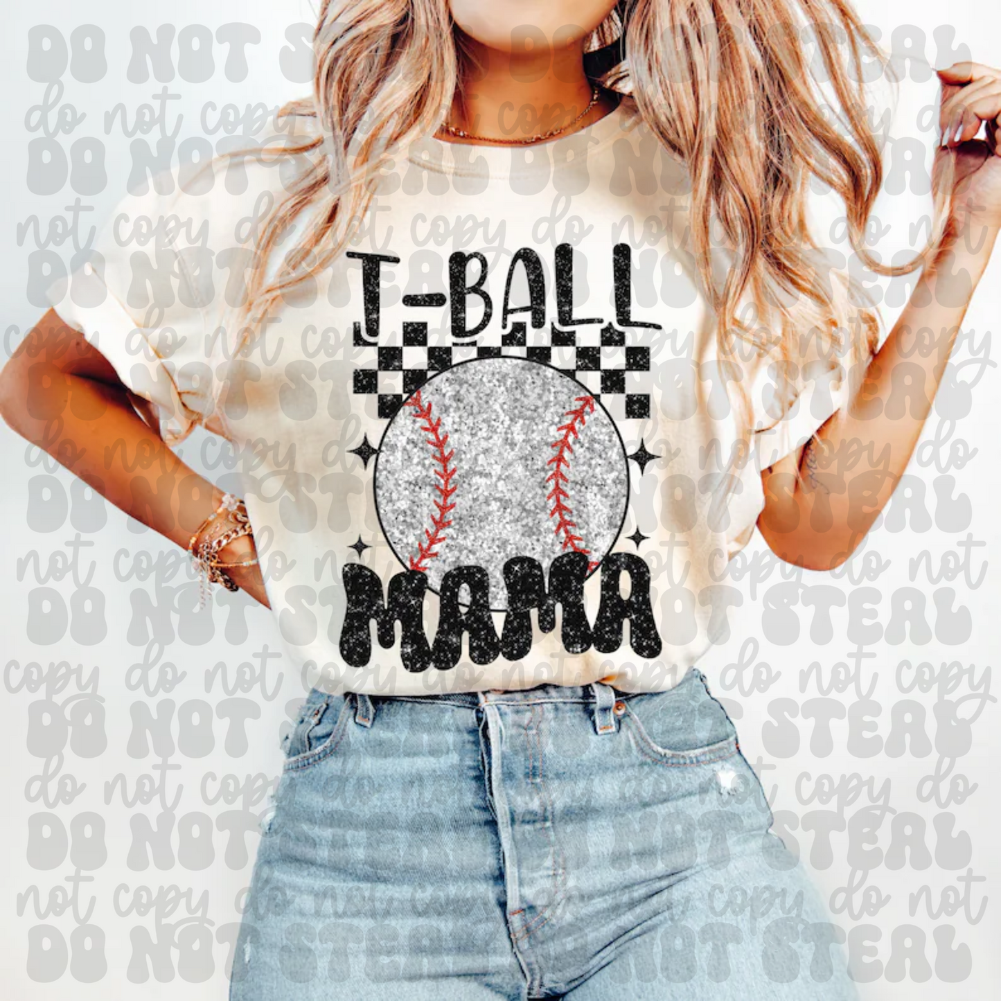 Sparkle TBall Mama TShirt