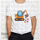 Strawberry Excavator TShirt