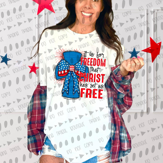 CHRIST has set us FREE TShirt