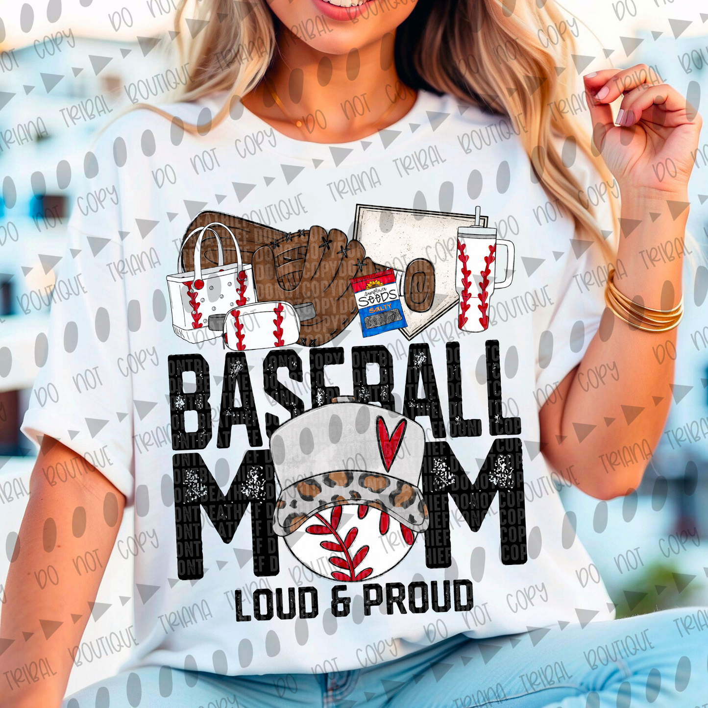 Baseball Mom TShirt