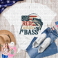 Red White & Bass TShirt