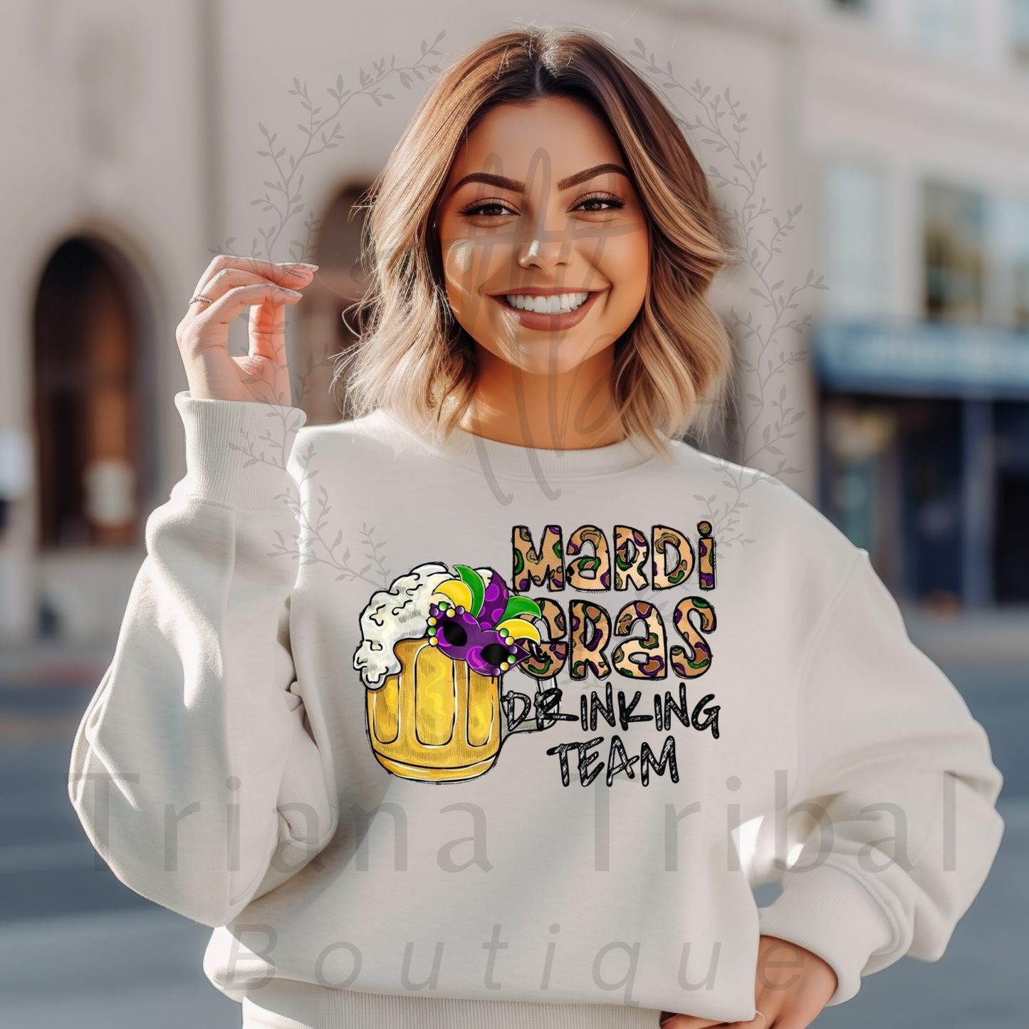 Mardi Gras Drinking Team TShirt
