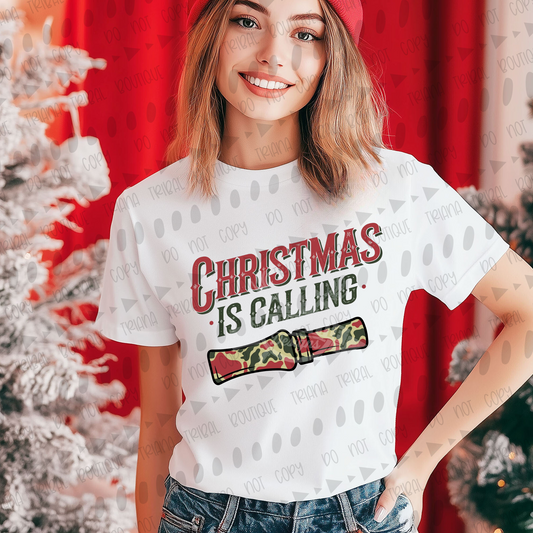 Christmas Is Calling TShirt