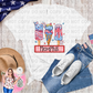 Personalized Girl 4th Ice Cream TShirt