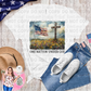 One Nation Under God Flag in Field TShirt