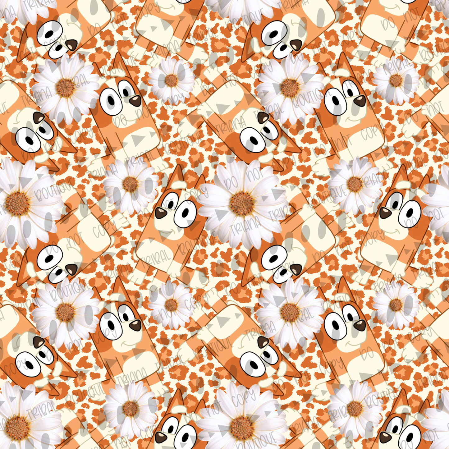 Orange Dog Leopard
