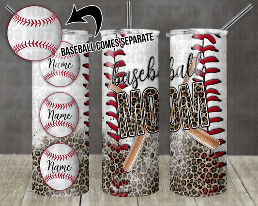 20oz Baseball Mom Tumbler