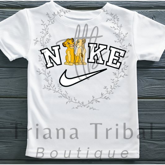 Lion Cubs Check TShirt