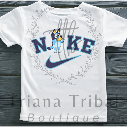 Heeler Pup Check TShirt