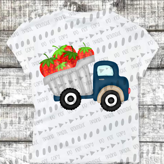 Strawberry Dumptruck TShirt