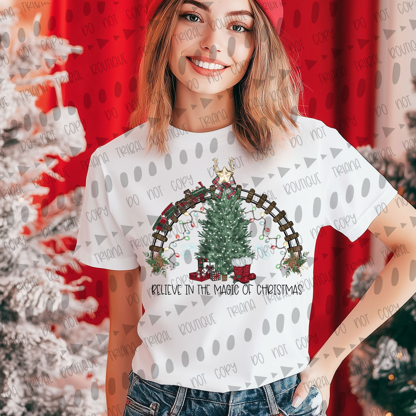 Believe In The Magic of Christmas TShirt