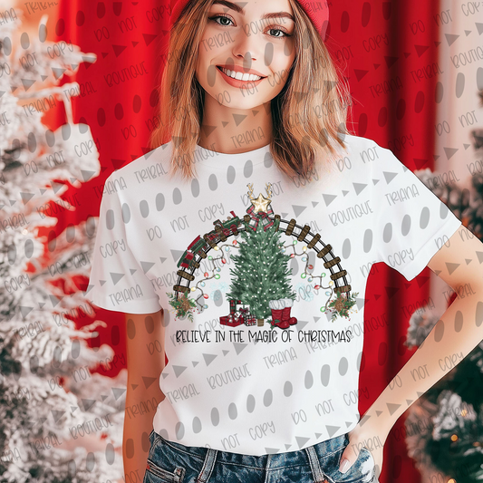 Believe In The Magic of Christmas TShirt