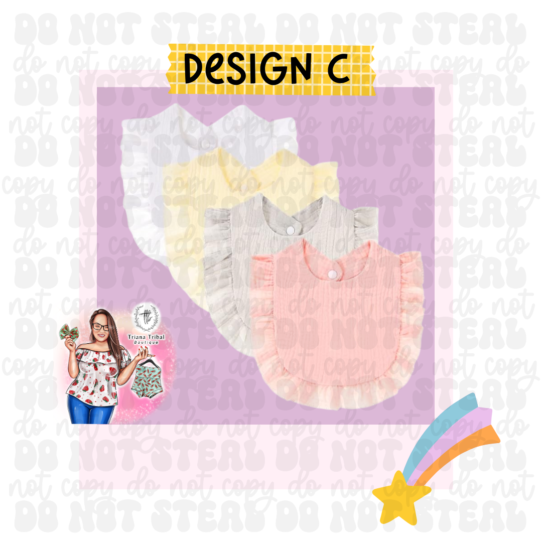 4pc Bib Set