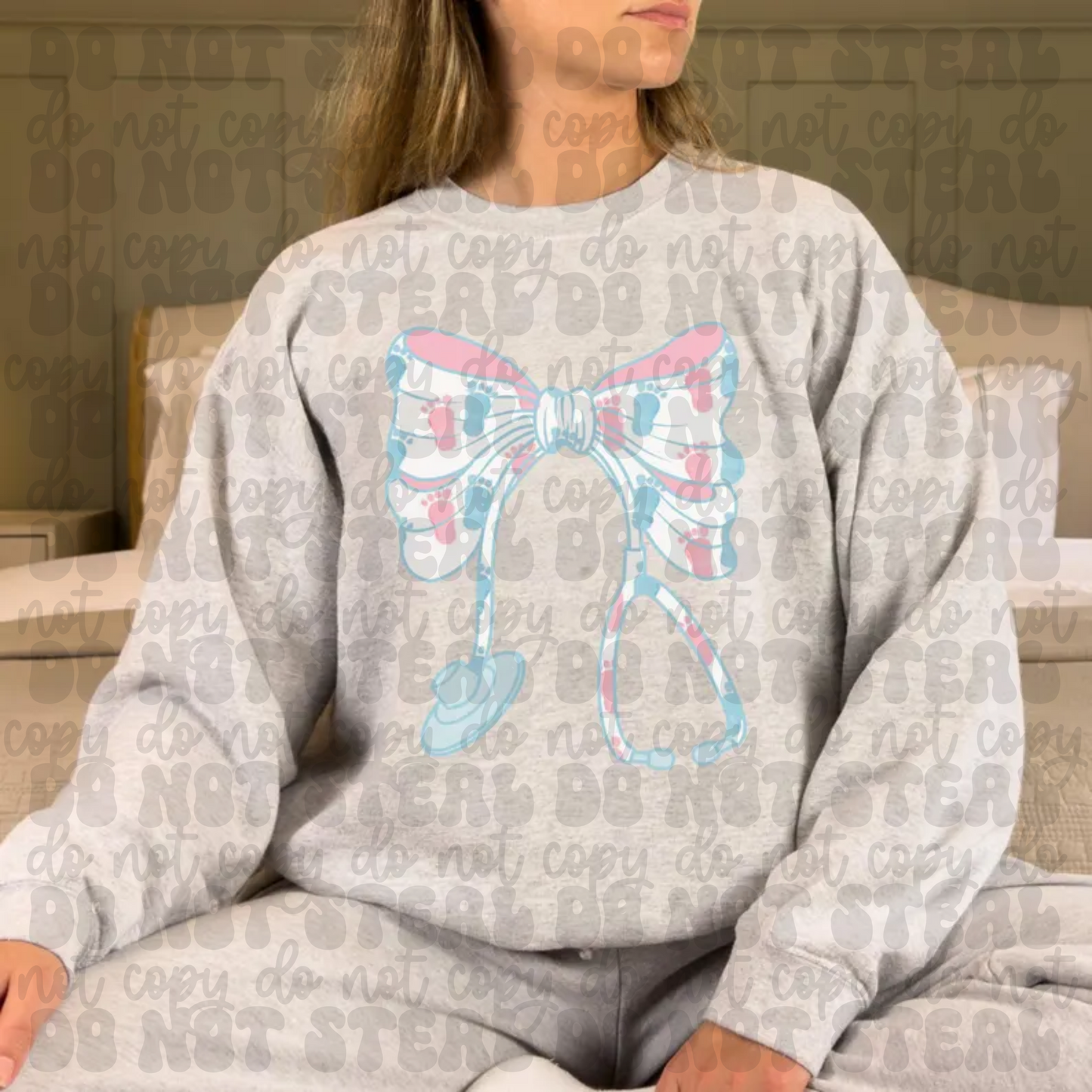 NICU Bow TShirt