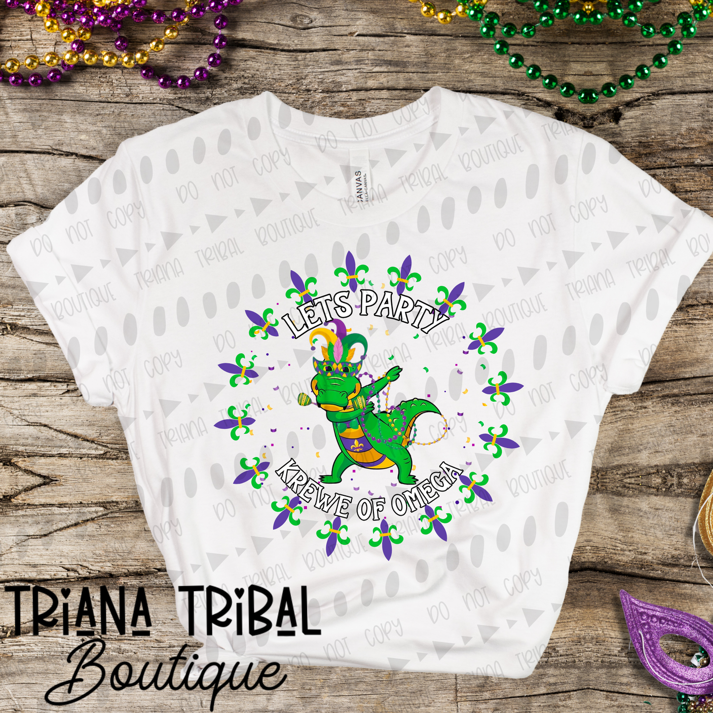 Let’s Party Krewe of Omega TShirt