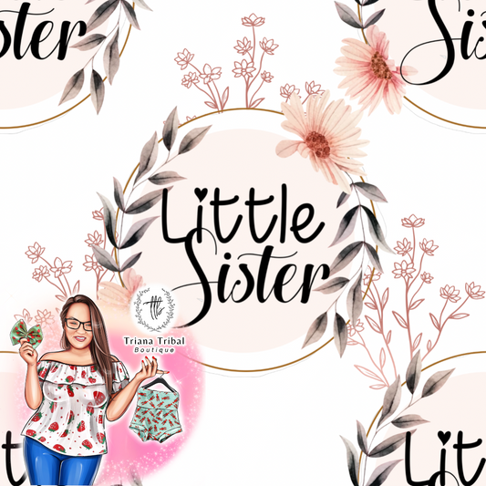 Floral Little Sister