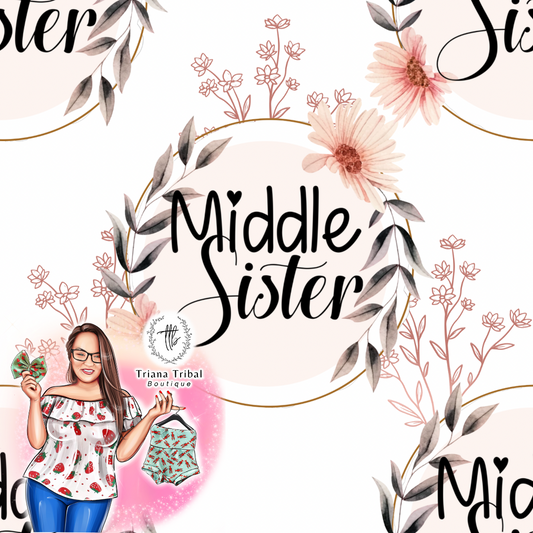 Floral Middle Sister