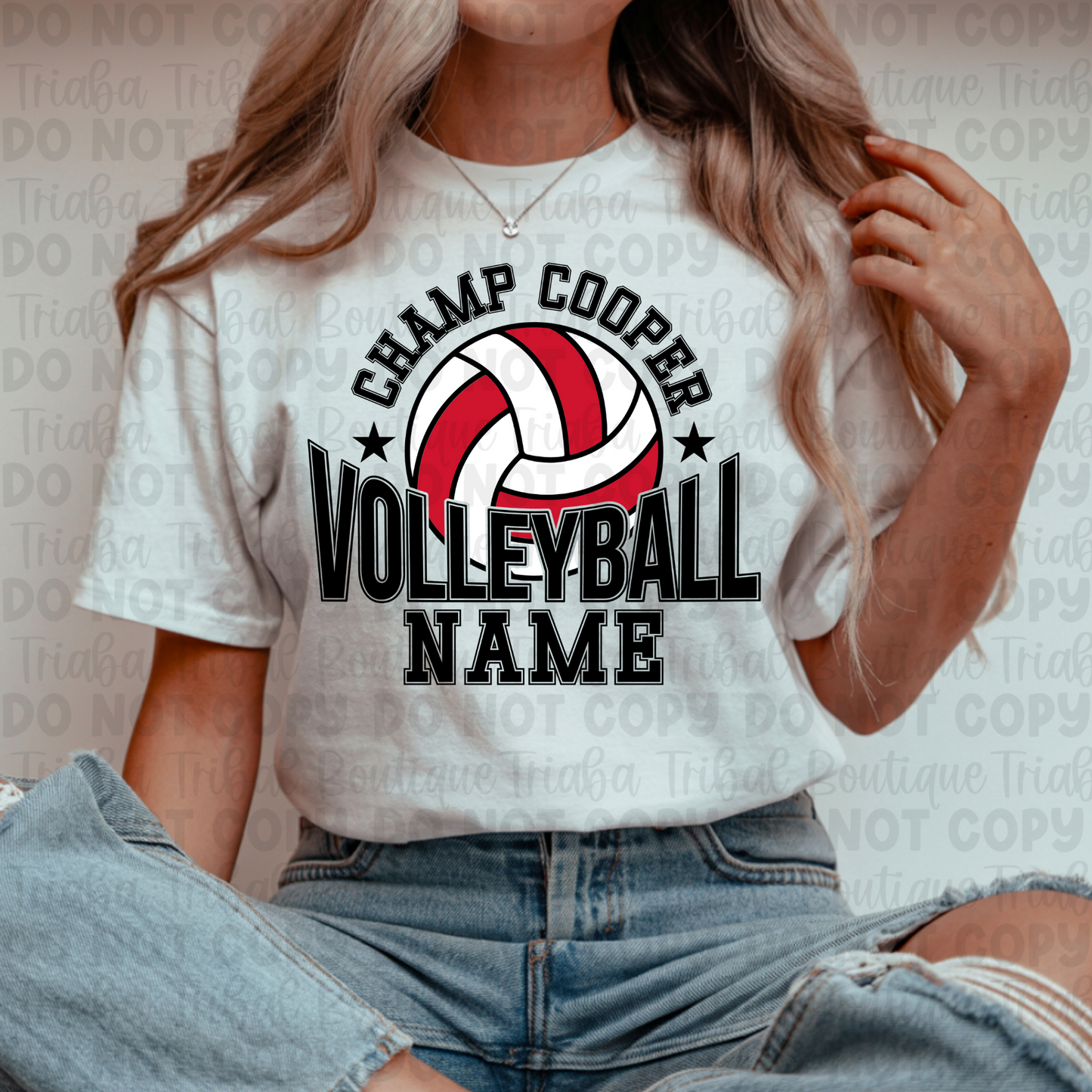 Champ Cooper Volleyball TShirt