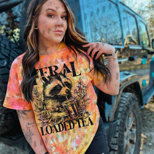 Feral without Loaded Tea TShirt