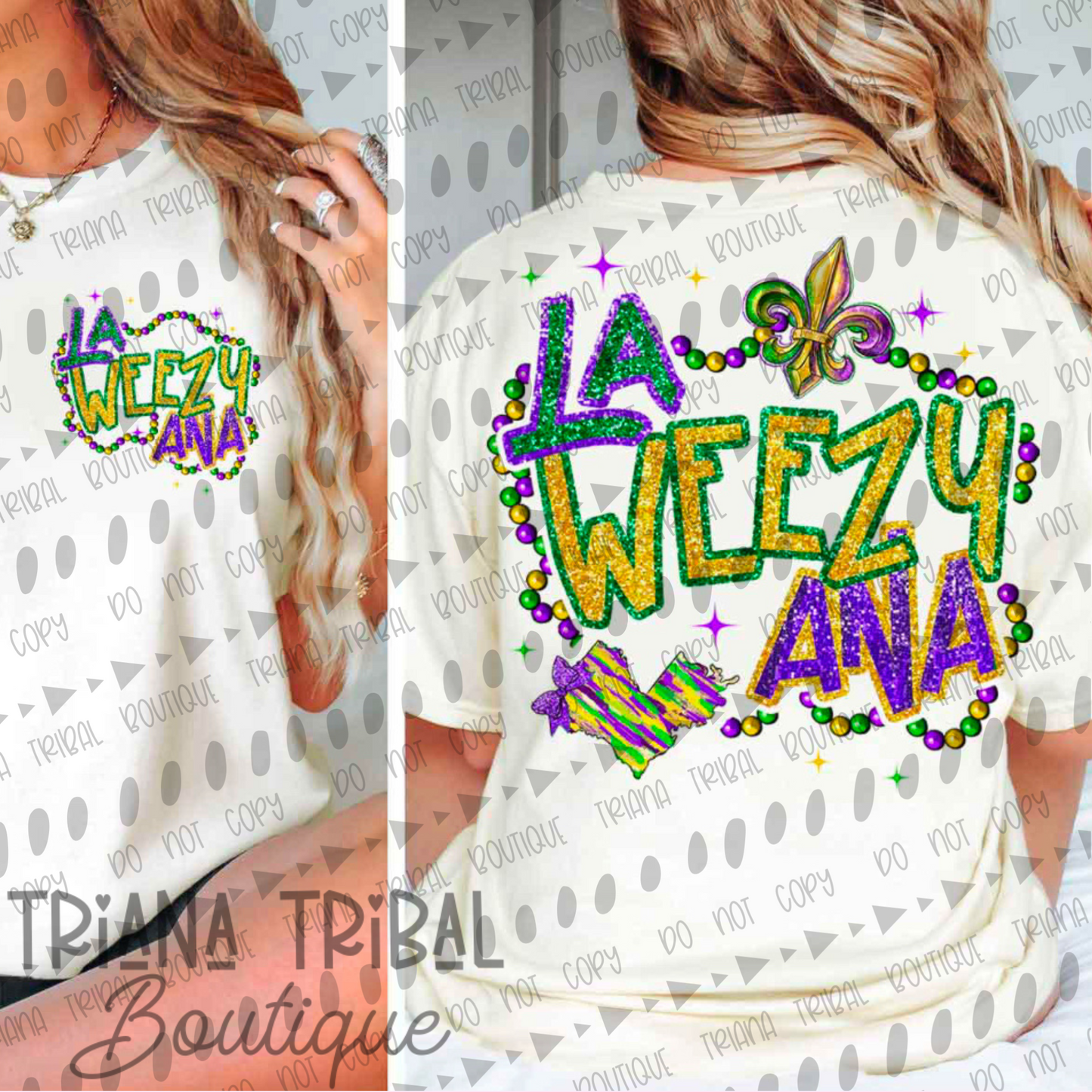 Glitter La Weezy Anna TShirt