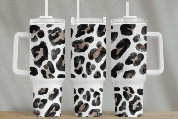 Leopard 40oz Tumbler