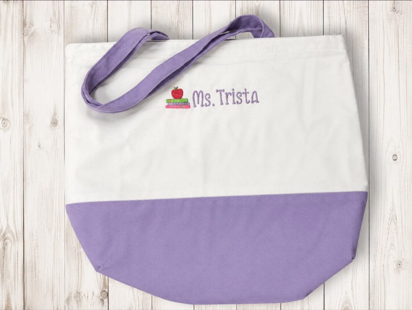 Personalized Teacher Bag