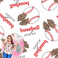 Baseball Sister Leopard