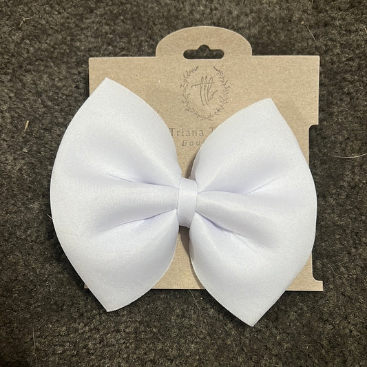 5” White Scuba Bow